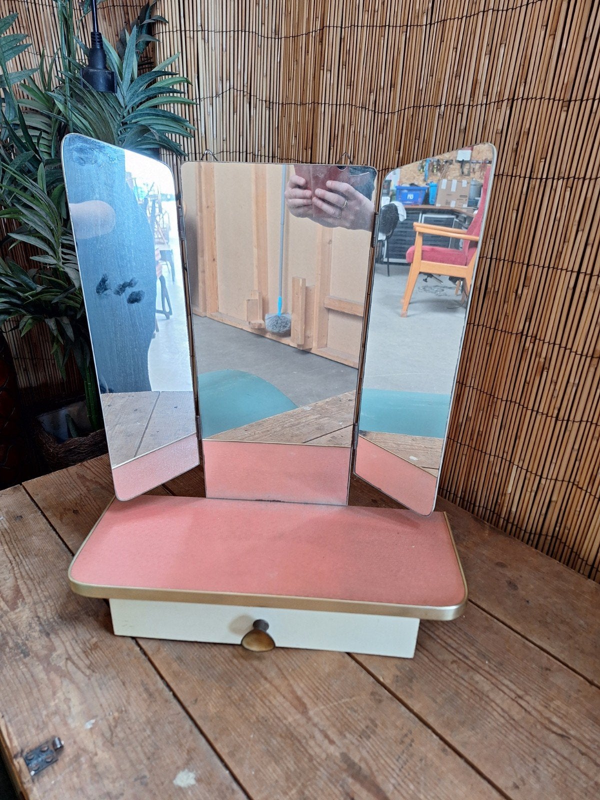 vintage kaptafel, Ophalen, Huis en Inrichting
