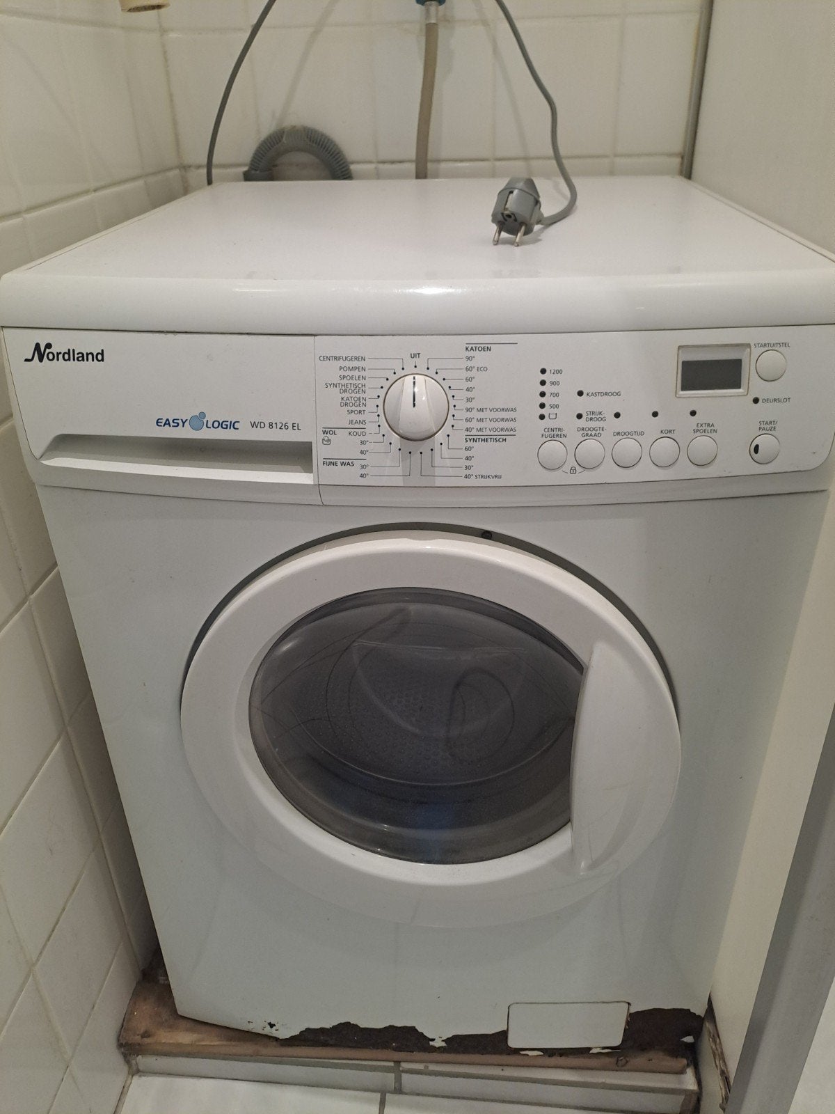 gratis wasmachine droger combi, Witgoed en Apparatuur, Ophalen, 1200 tot 1600 toeren, Minder dan 85 cm