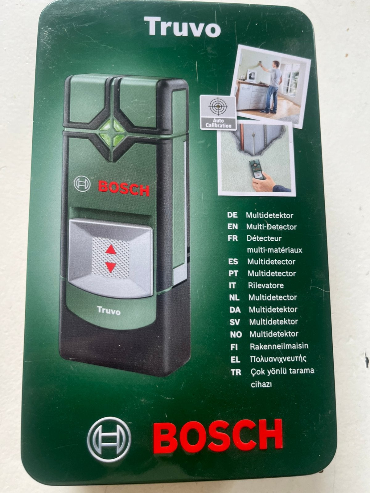 Bosch truvo multidetector, Doe-het-zelf en Verbouw, Meetapparatuur, Ophalen of Verzenden, Zo goed als nieuw, Overige meters