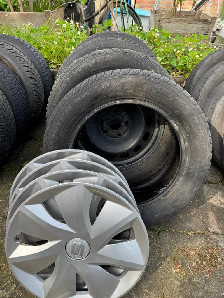 Winter Banden op stalen velg ( VAG ), Ophalen, Gebruikt