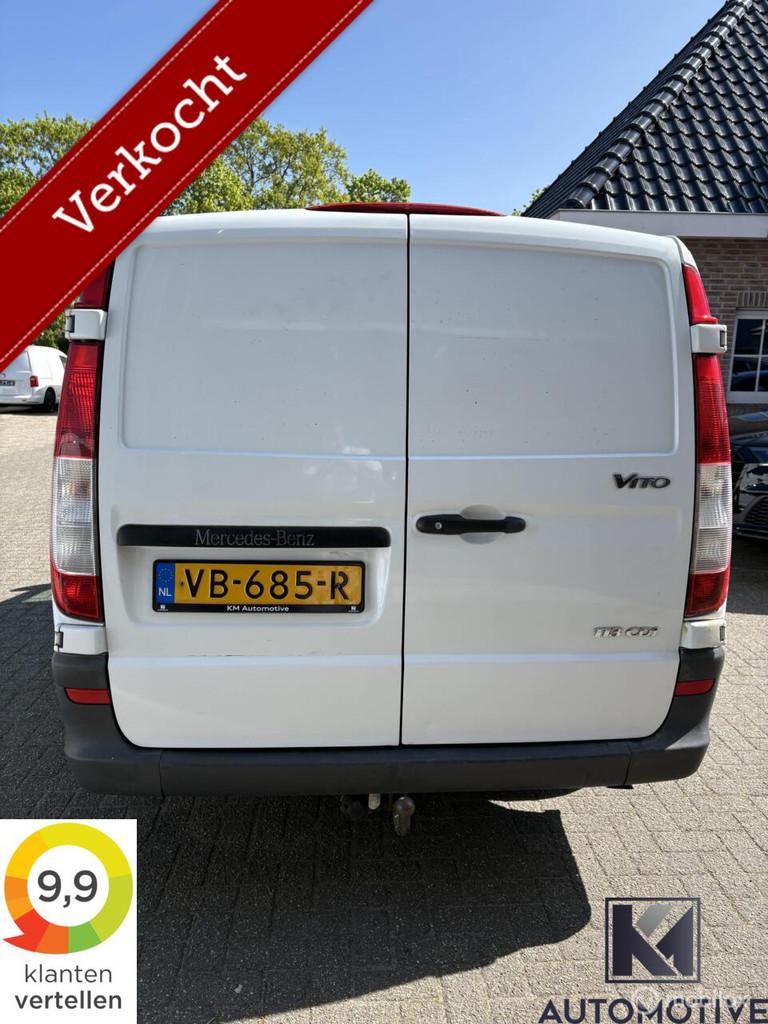 Mercedes Vito 113 CDI 320 Lang|Airco|Trekhaak|NAP|, Auto's, Euro 5, 136 pk, 4 cilinders, 2000 kg