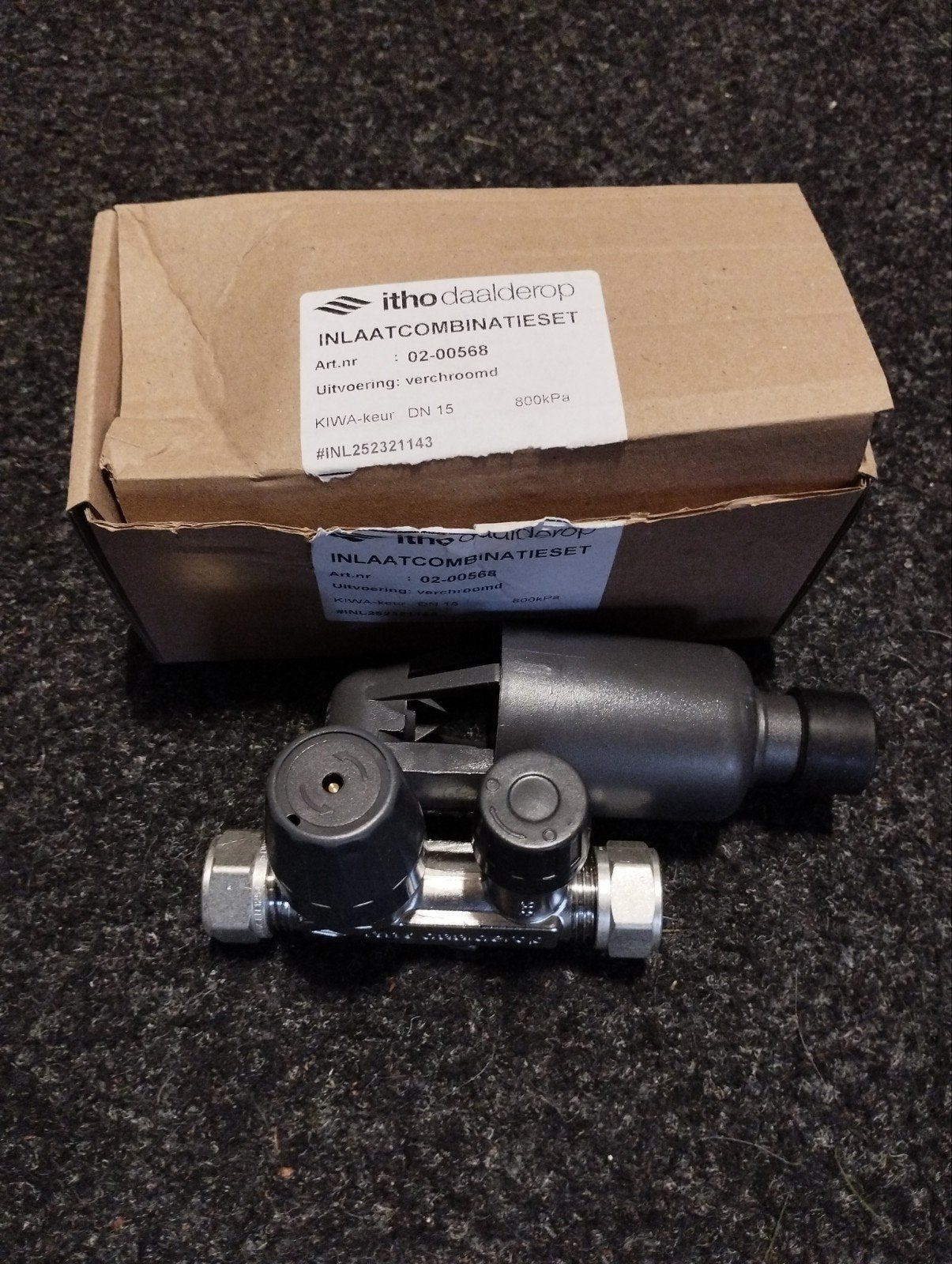 nieuwe inlaatcombinatieset, Ophalen, Nieuw, Boiler, Minder dan 3 jaar oud