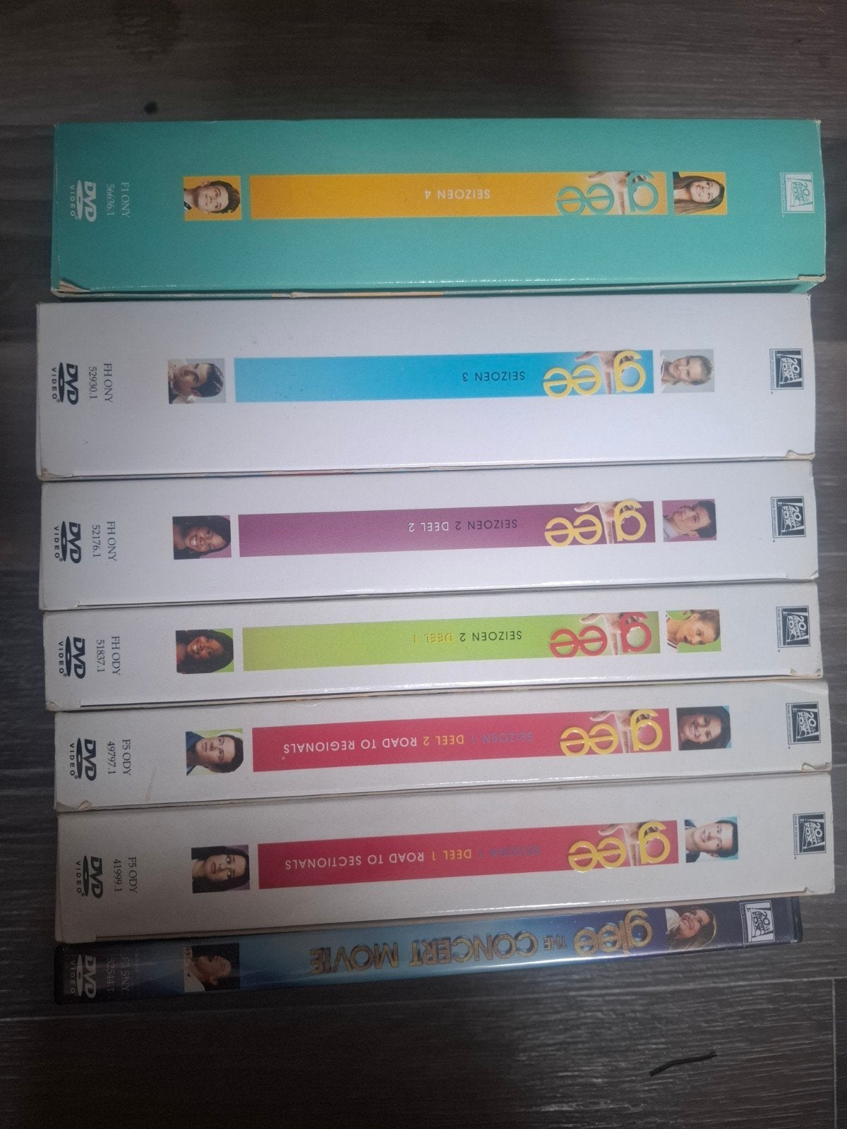 Glee seizoen 1 2 3 4 en de movie, Cd's en Dvd's, Vanaf 12 jaar, Ophalen of Verzenden, Zo goed als nieuw, Amerikaans