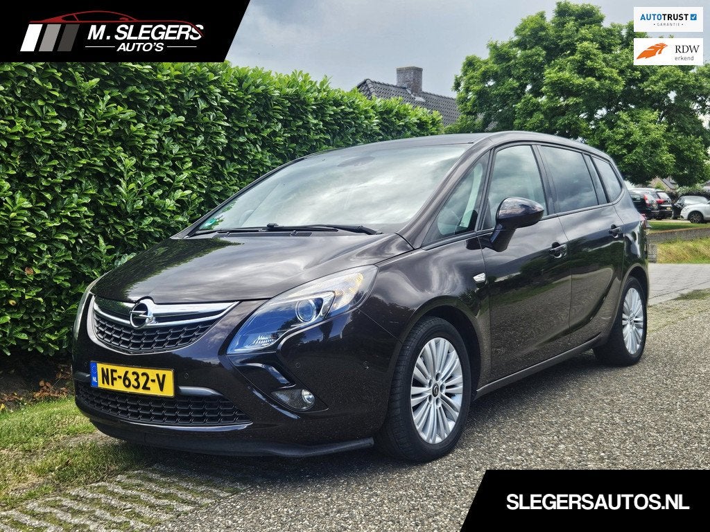 Opel Zafira Tourer 1.4 Innovation 7p.*Nieuwe APK, Auto's, Opel, Gebruikt, Euro 6, 4 cilinders, Bruin