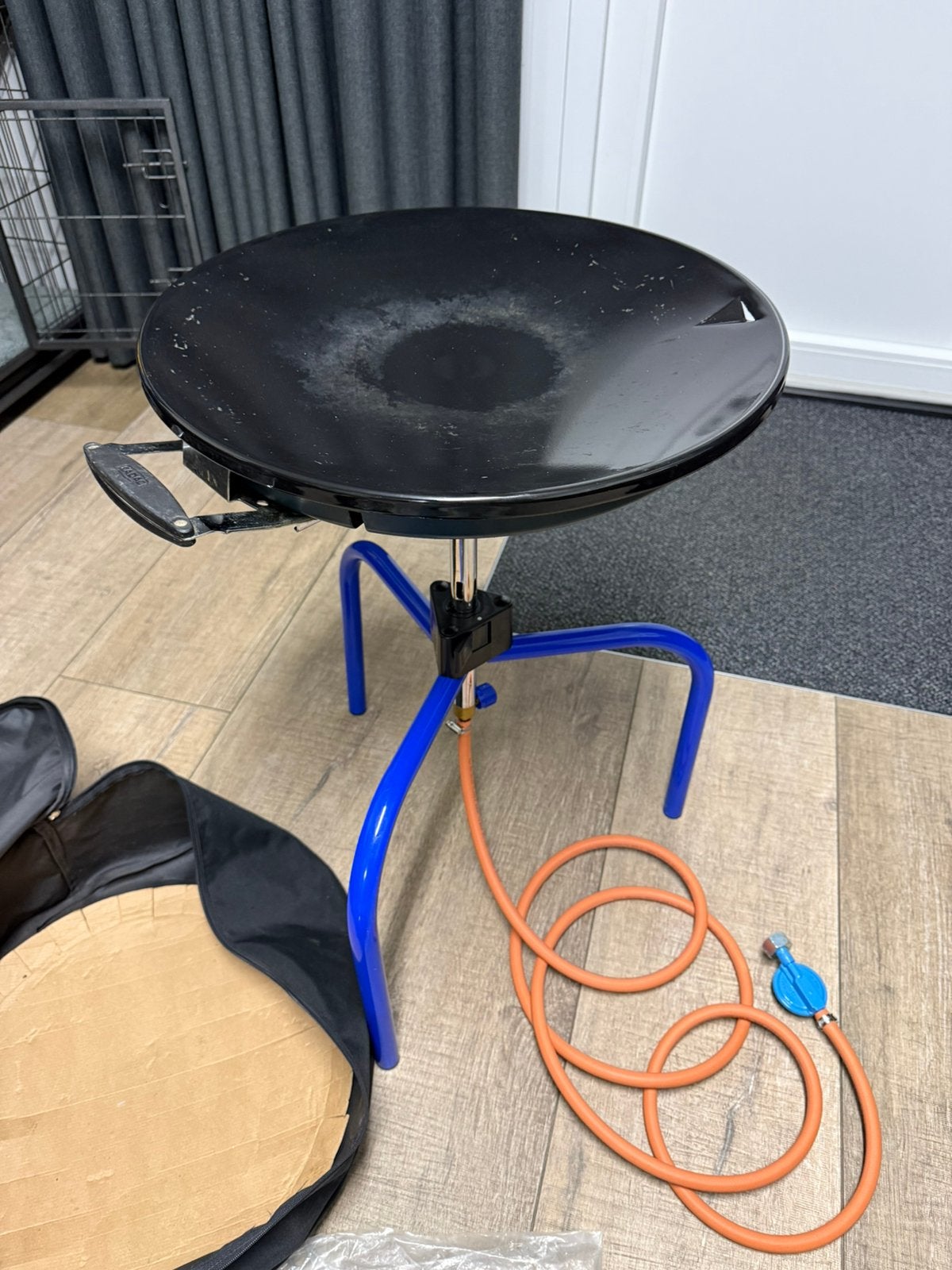Cadac barbeque, Ophalen, Gebruikt