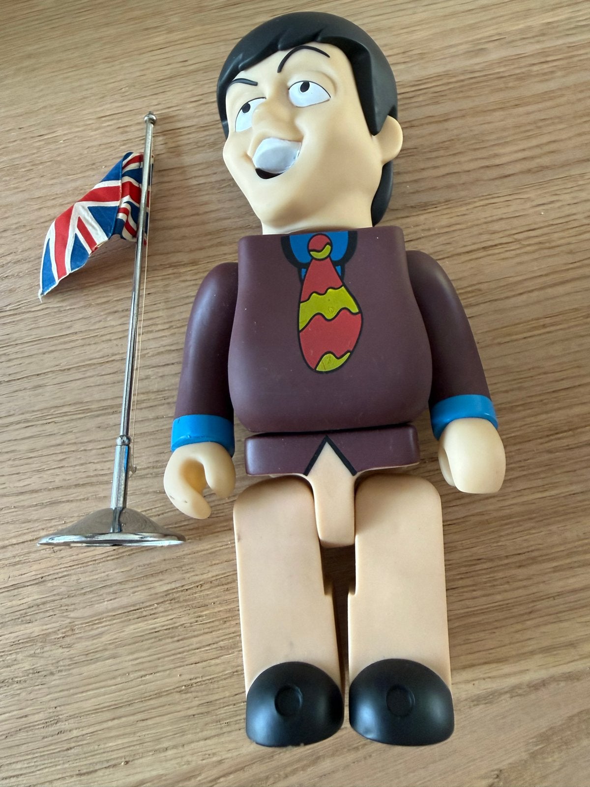 Paul McCartney Yellow Submarine figuur met vlag, Ophalen of Verzenden, Zo goed als nieuw