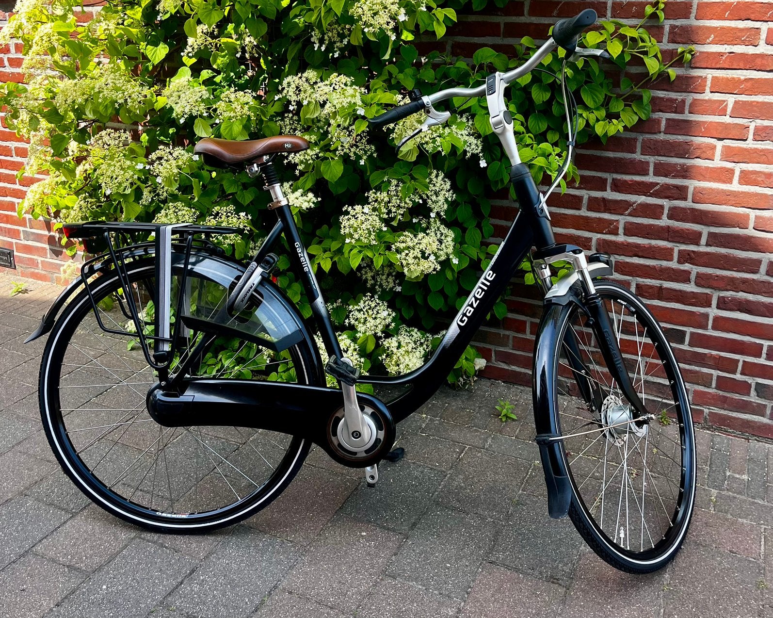 Gazelle Orange C7+ Comfort damesfiets, Ophalen, Versnellingen, 56 cm of meer, Zo goed als nieuw