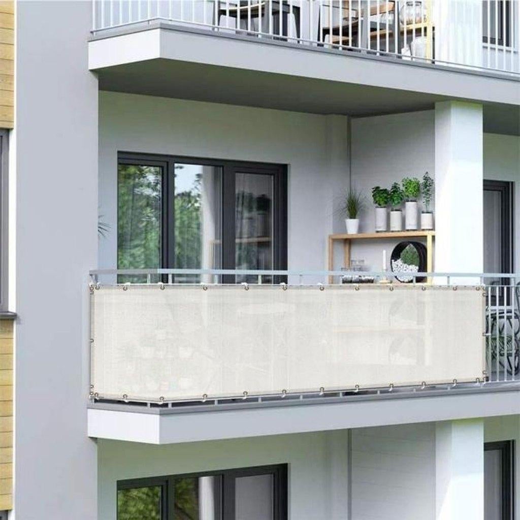 Balkonscherm / Schaduwdoek 5 meter, Tuin en Terras, Schaduwdoeken, Ophalen of Verzenden, Nieuw