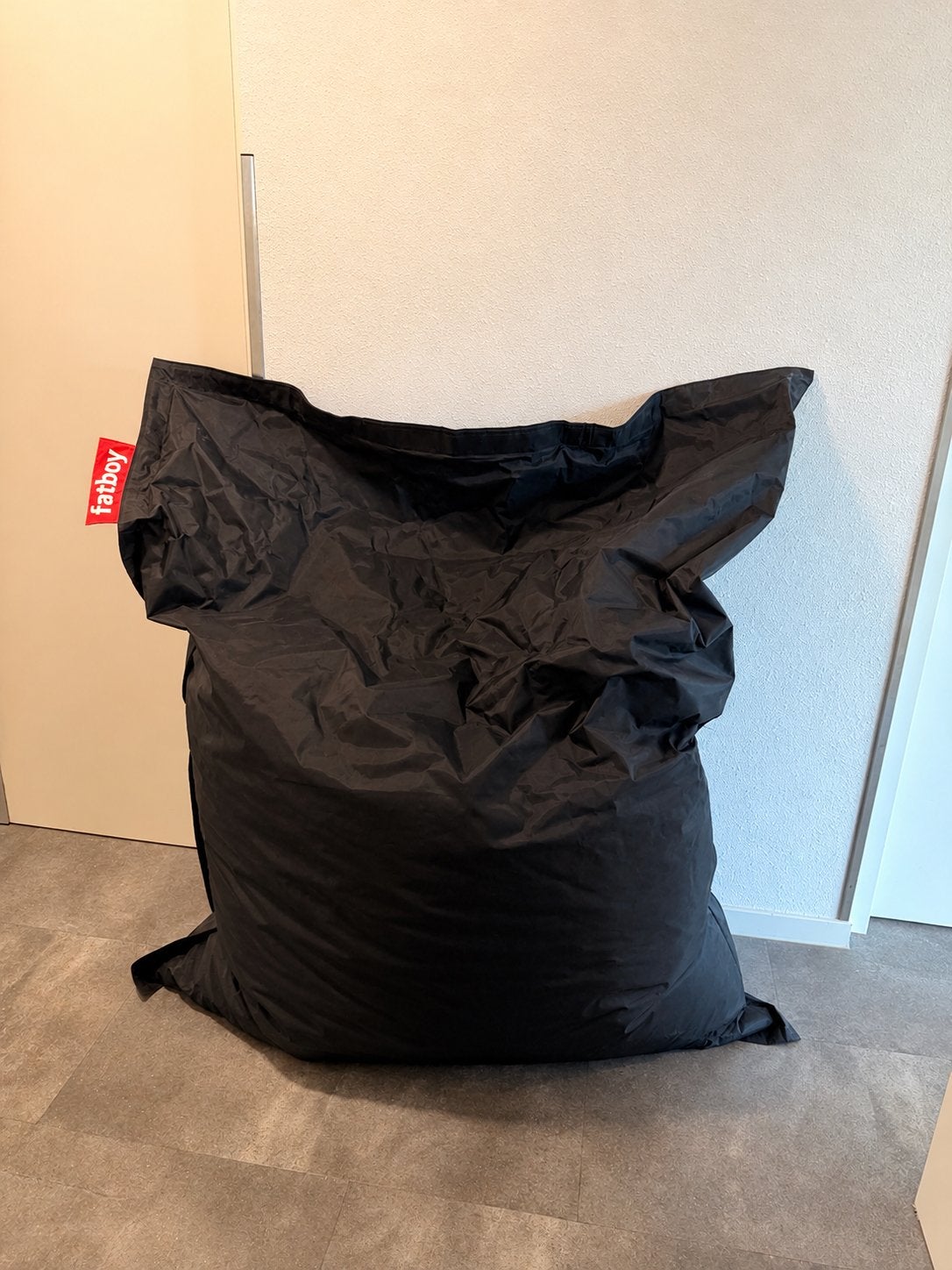Fatboy XXL Zitkussen -Zitzak Zwart, Ophalen, Zo goed als nieuw, Zwart, Zitzak