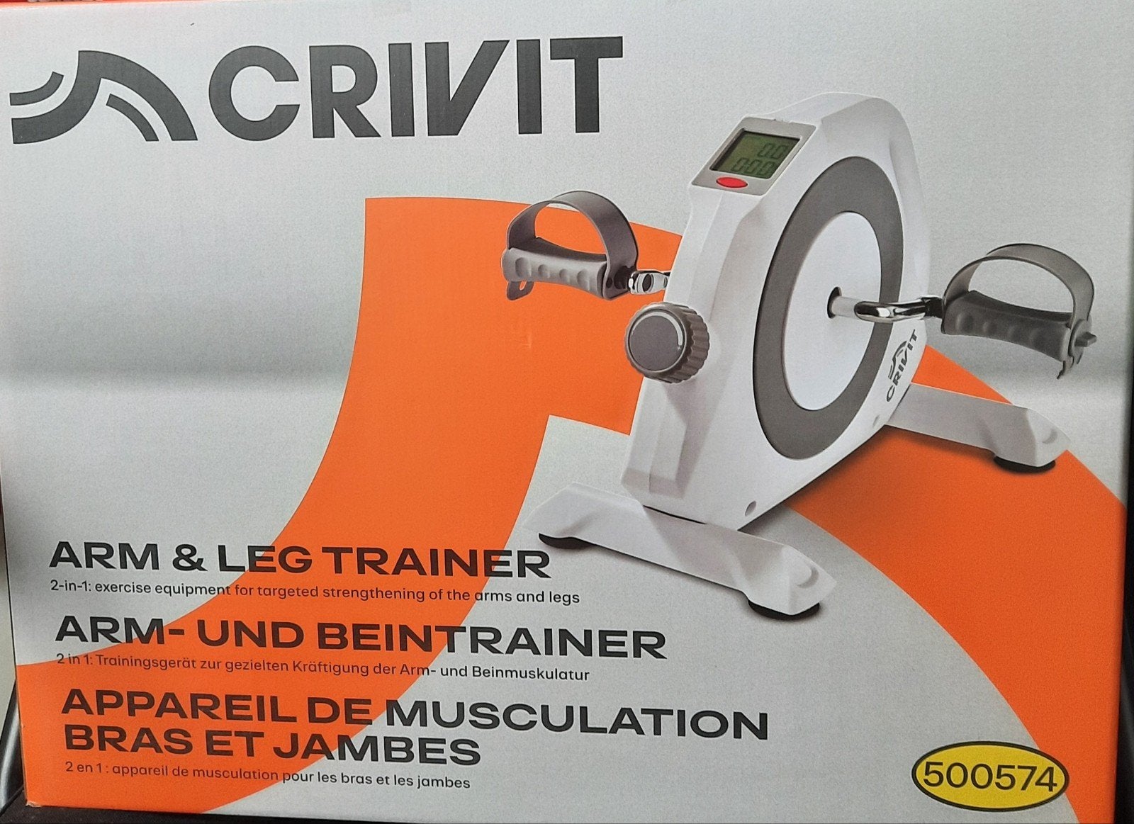 Crivit arm en been trainer wit, Sport en Fitness, Ophalen, Zo goed als nieuw