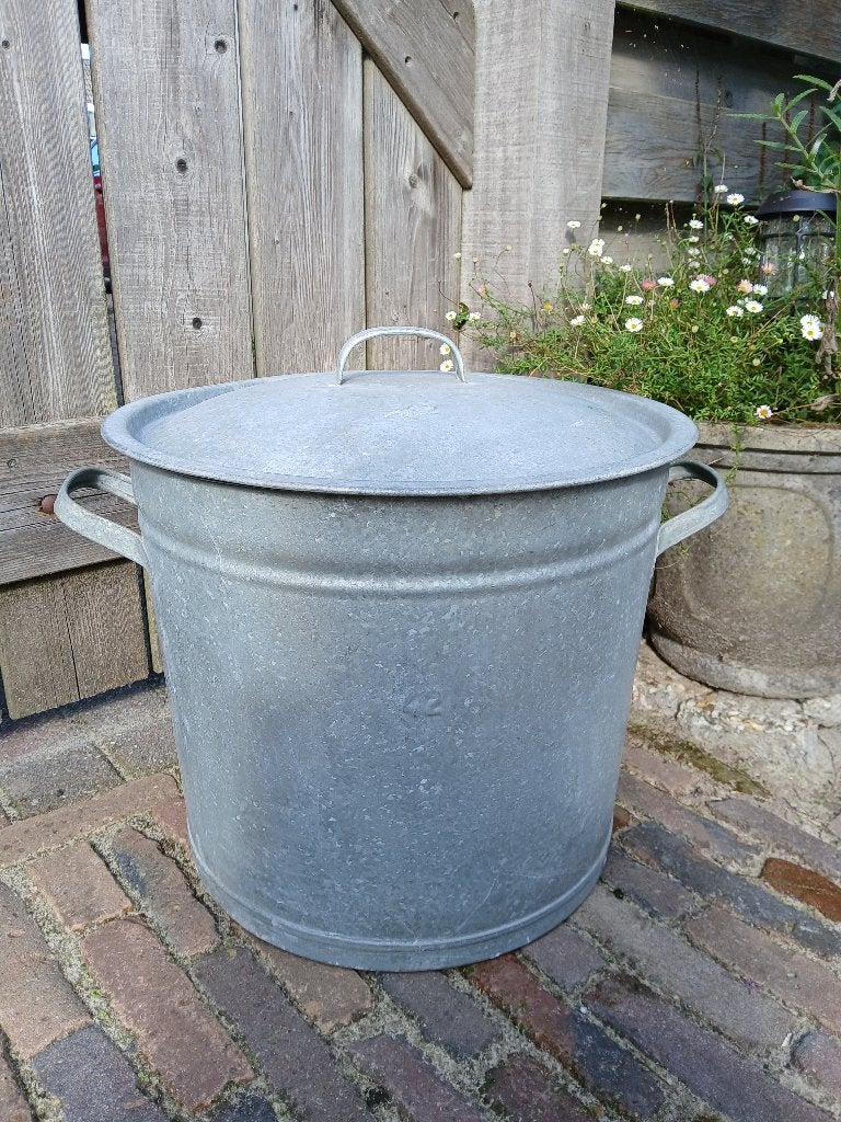 zinken grote wasteil, Gebruikt, Rond, Binnen, Ophalen of Verzenden