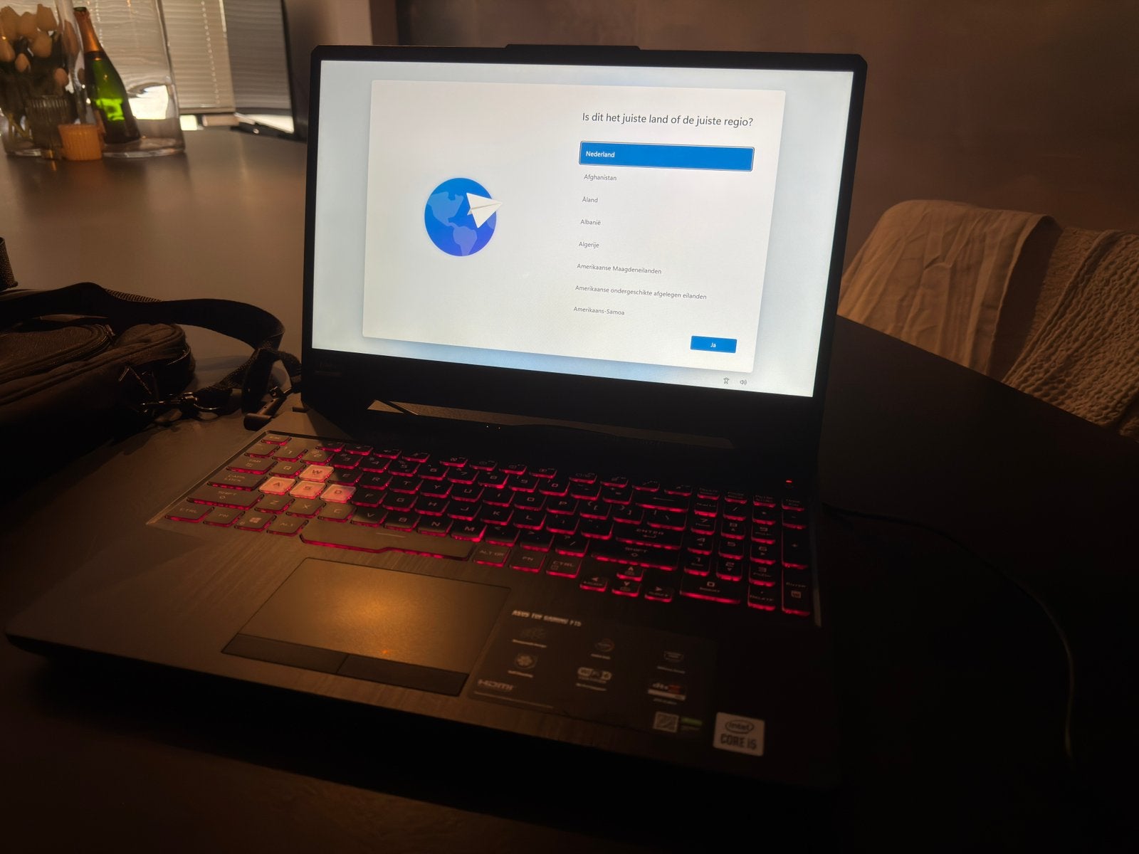 Asus TUF gaming laptop, Ophalen of Verzenden, Zo goed als nieuw, Gaming, SSD