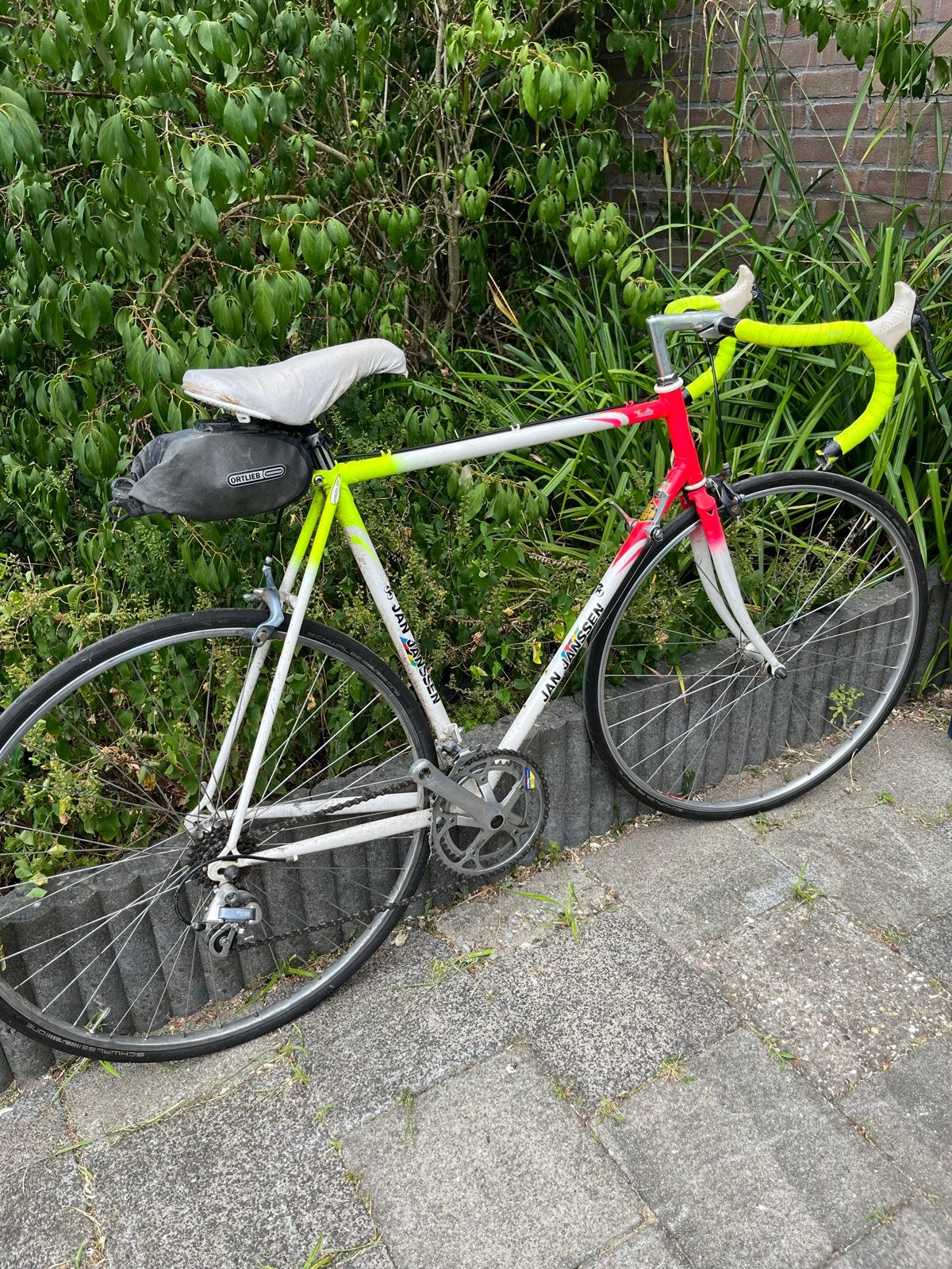 Retro Jan Janssen Vuelta racefiets - Columbus staal - RX100, Fietsen en Brommers, Fietsen | Racefietsen, 28 inch, Gebruikt, 53 tot 57 cm