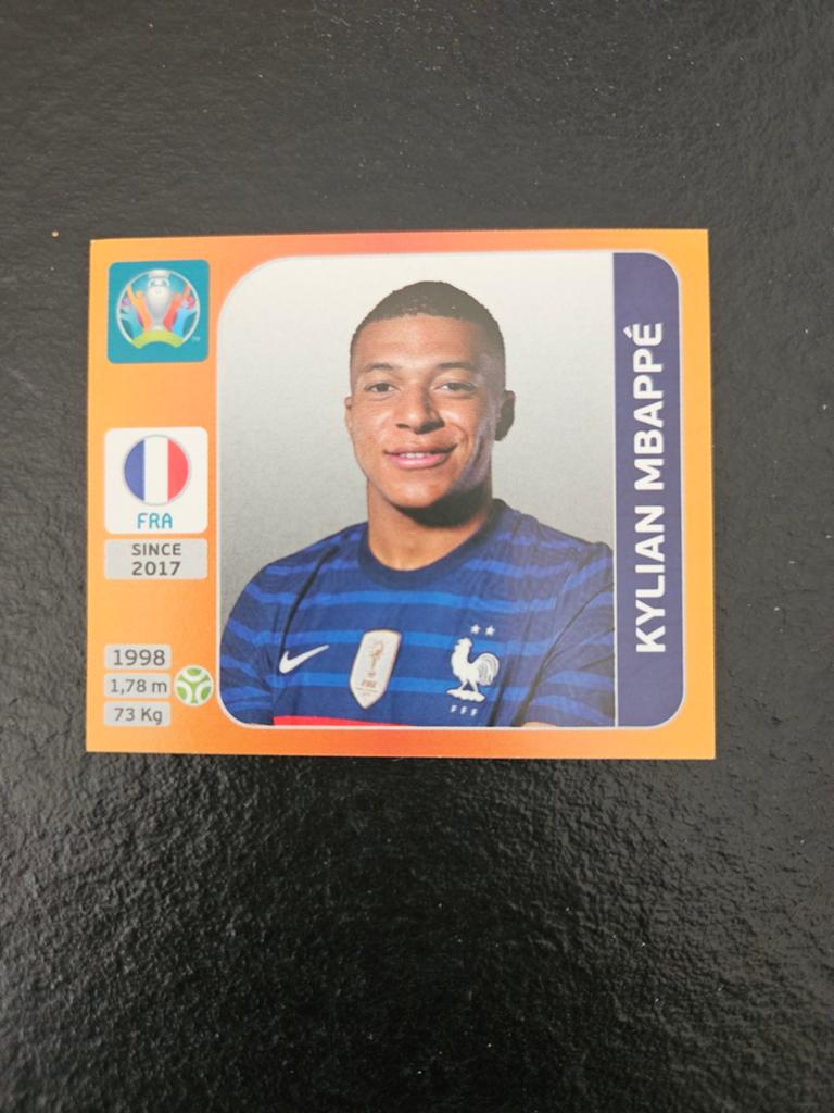 Panini Kylian Mbappe Frankrijk, Verzamelen, Ophalen of Verzenden, Buitenlandse clubs, Poster, Plaatje of Sticker
