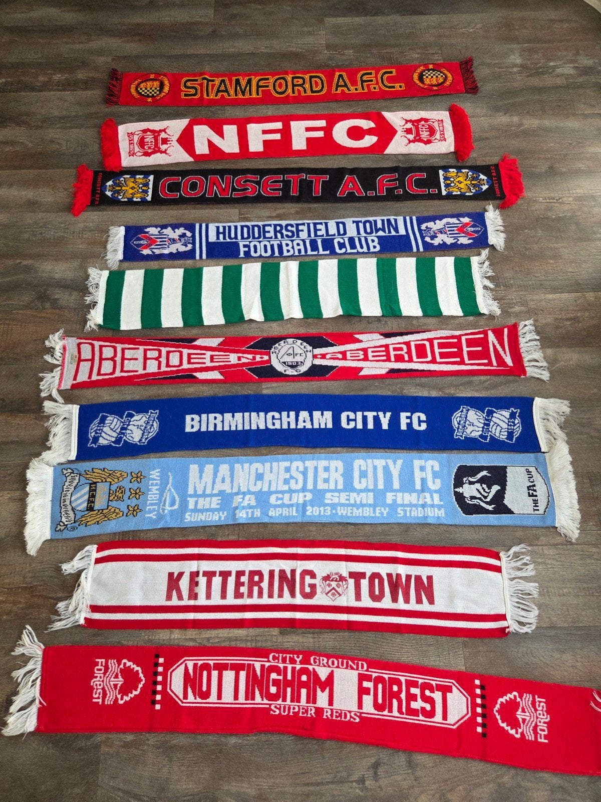 Voetbalsjaals Engeland (4), Verzamelen, Sportartikelen en Voetbal, Ophalen of Verzenden, Zo goed als nieuw, Buitenlandse clubs