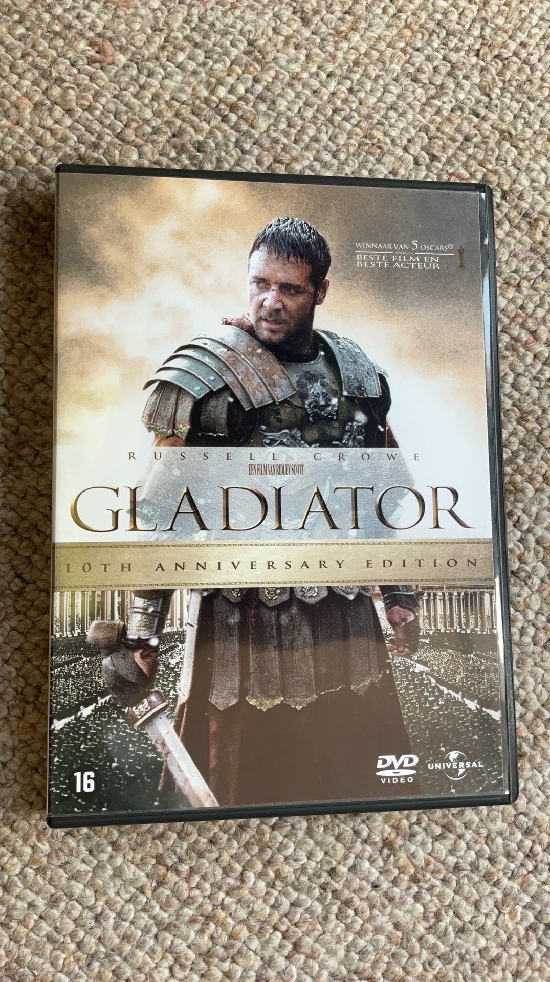 GLADIATOR., Extra's, Engels, Vanaf 16 jaar, Nederlands