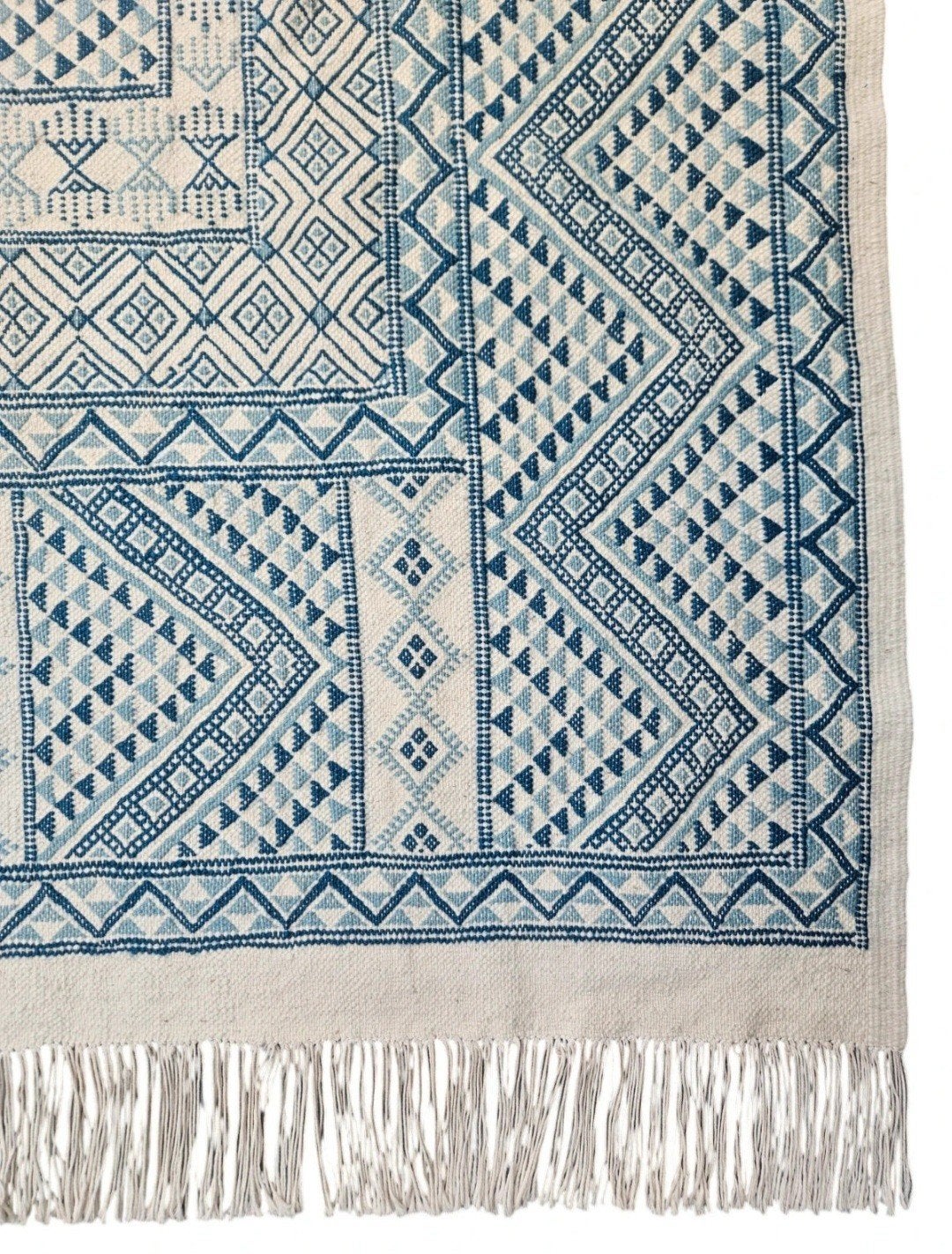 Handgeweven oosterse wol kelim tapijt Tunesië 154x238cm, 150 tot 200 cm, 200 cm of meer, Www.hypepopup.nl, Ophalen of Verzenden