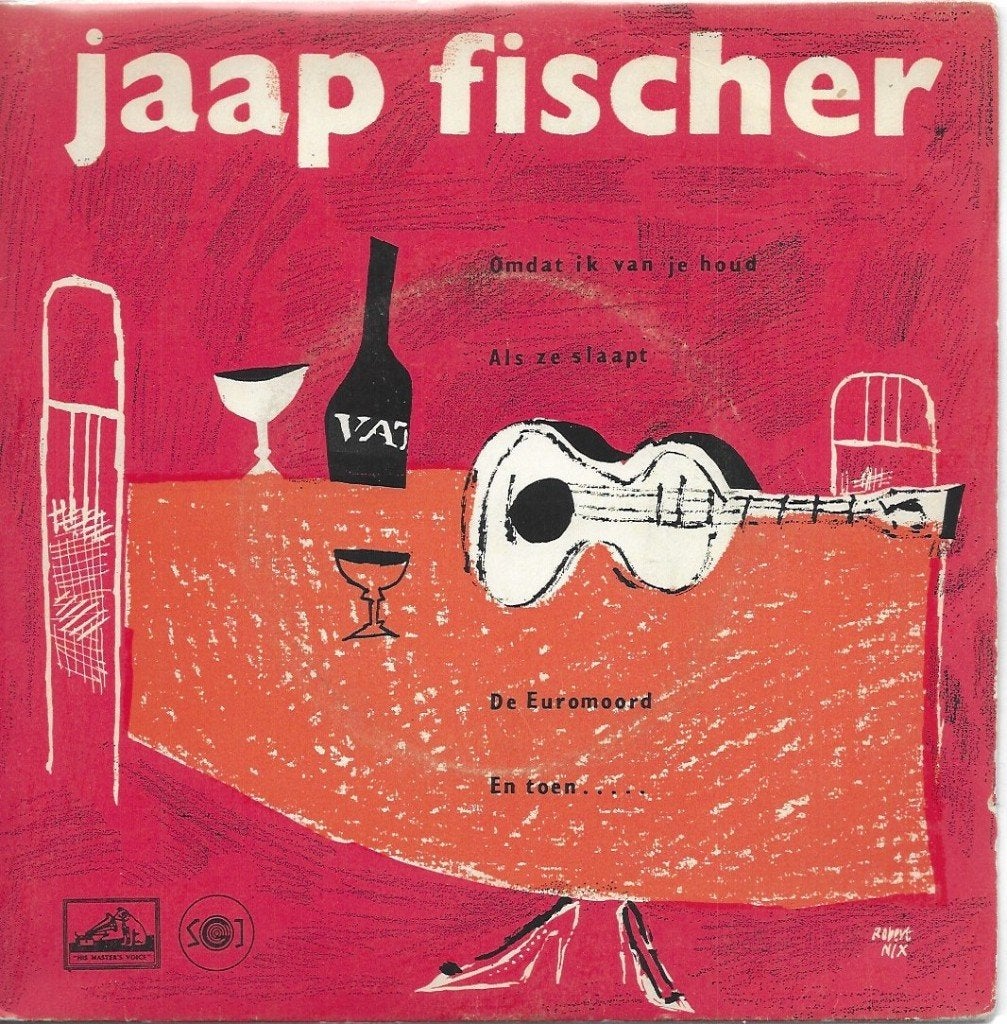 Vinyl Single EP Jaap Fischer, EP, Ophalen of Verzenden, EP