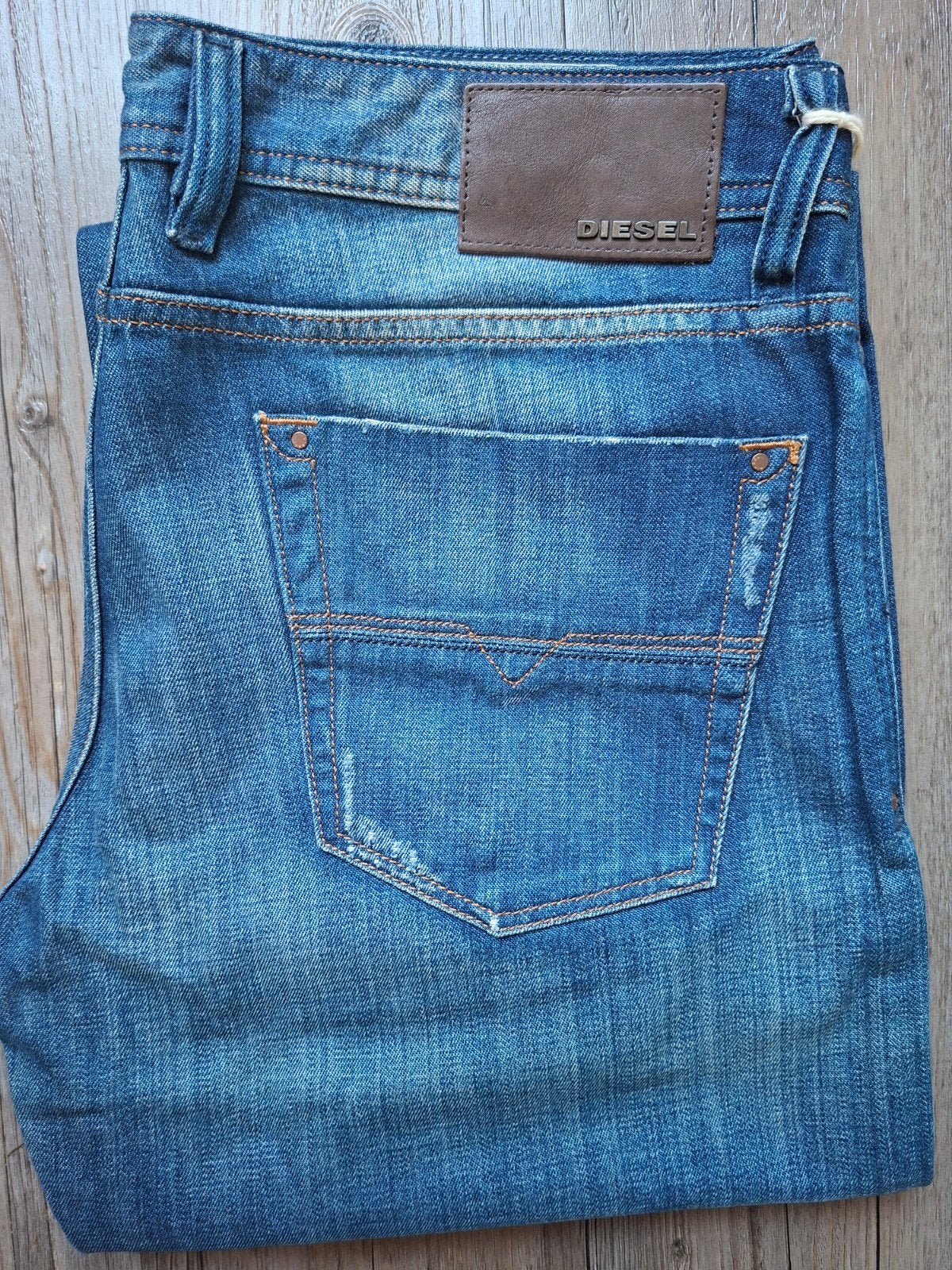 DIESEL Kurren jeans W32 L30, Diesel, Blauw, Nieuw, W32 (confectie 46) of kleiner