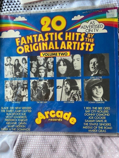 20 Fantastic Hits by the Original Artists Volume Two LP, LP, Pop, Ophalen of Verzenden, 12 inch