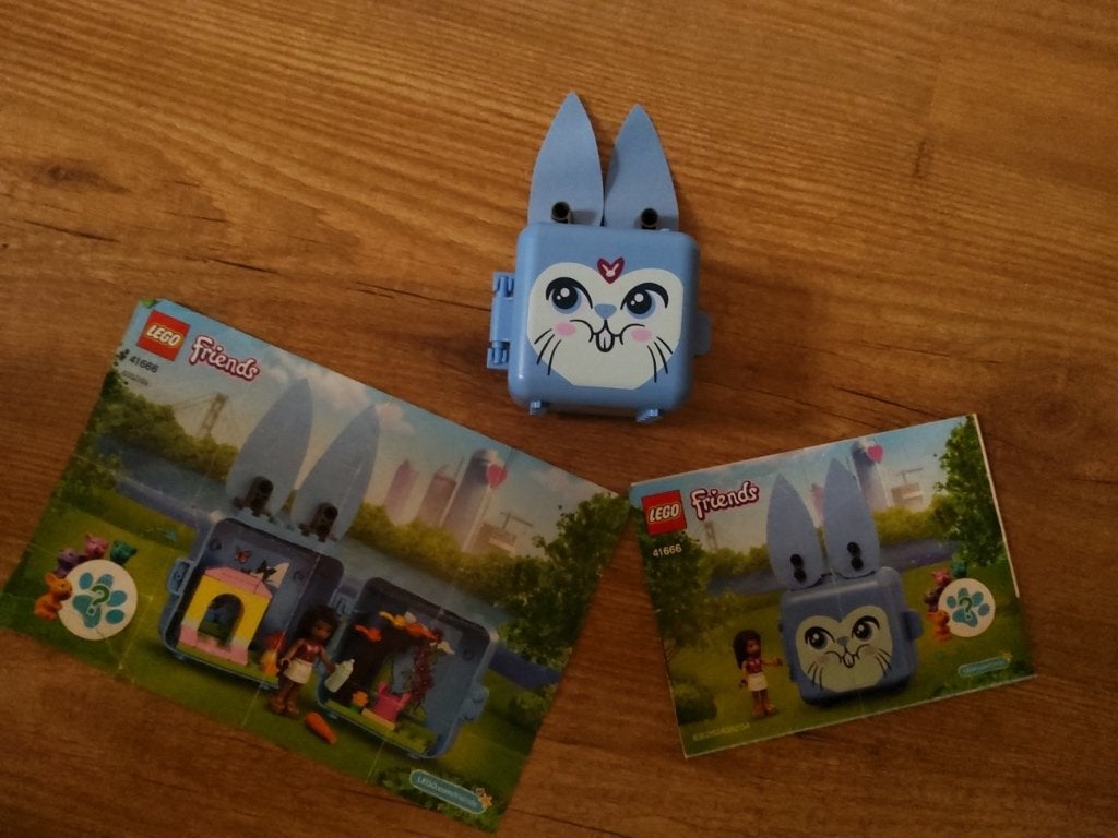 LEGO Friends Andrea's Konijnenkubus 41666 - Compleet, Gebruikt, Verzenden, Lego, Complete set