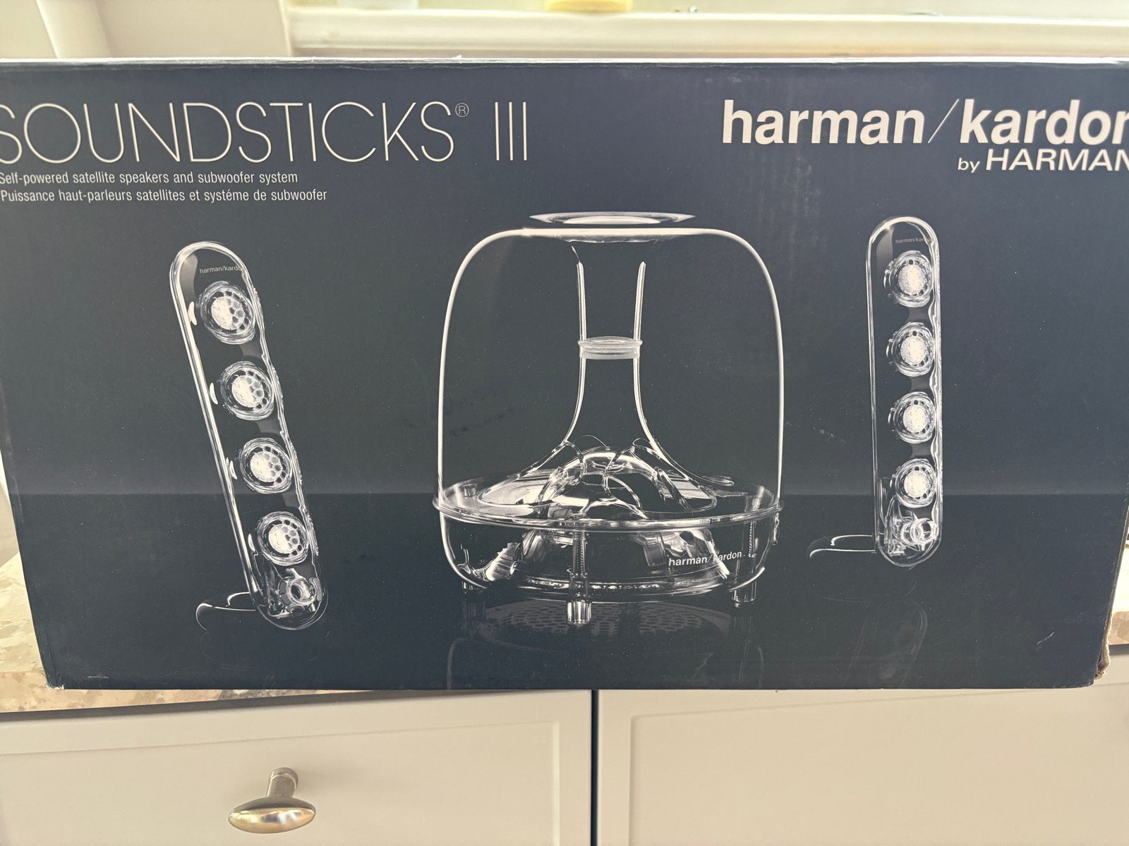 Harman Kardon Soundsticks III met draad, Audio, Tv en Foto, Luidsprekers, Ophalen of Verzenden, Gebruikt, 60 tot 120 watt, Overige merken