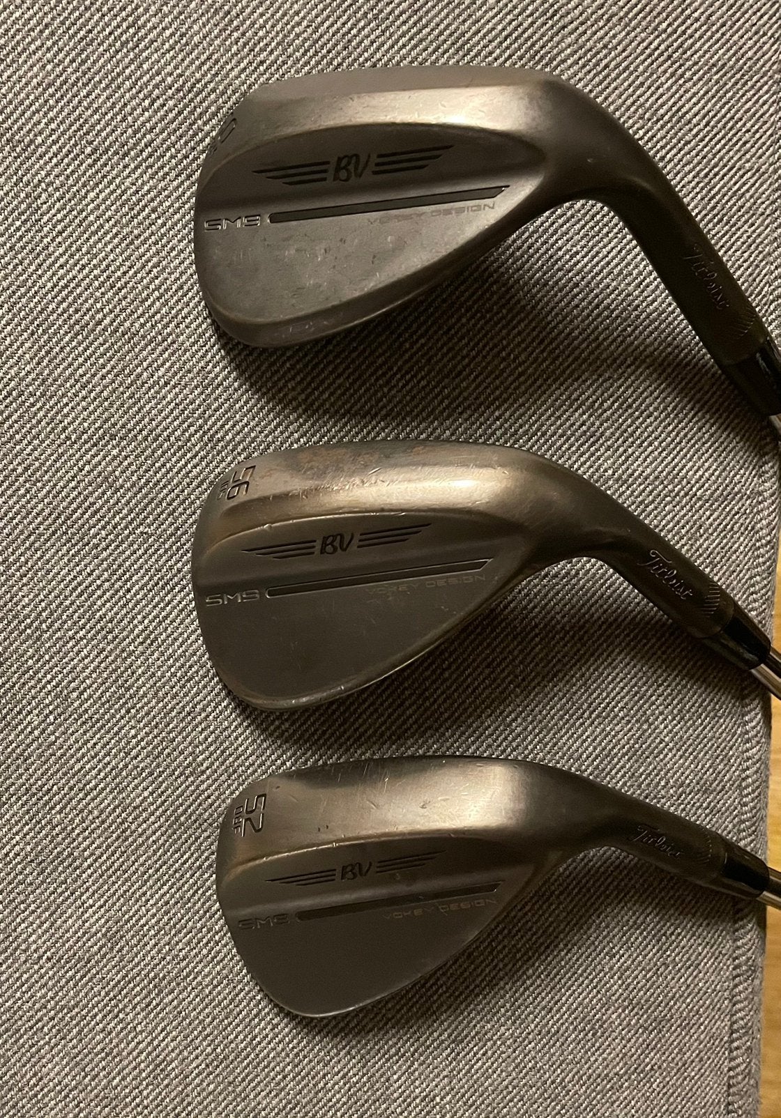 Titleist Vokey SM9 Wedge Set | 52-56-60 | Stiff, Sport en Fitness, Golf, Ophalen of Verzenden, Gebruikt, Set, Overige merken