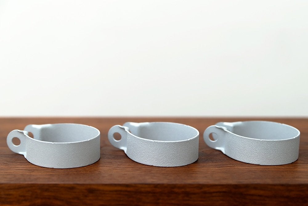 Ikea Stolmen Ringen - 8 Stuks, Huis en Inrichting, Ophalen of Verzenden, Zo goed als nieuw, Grijs, Metaal