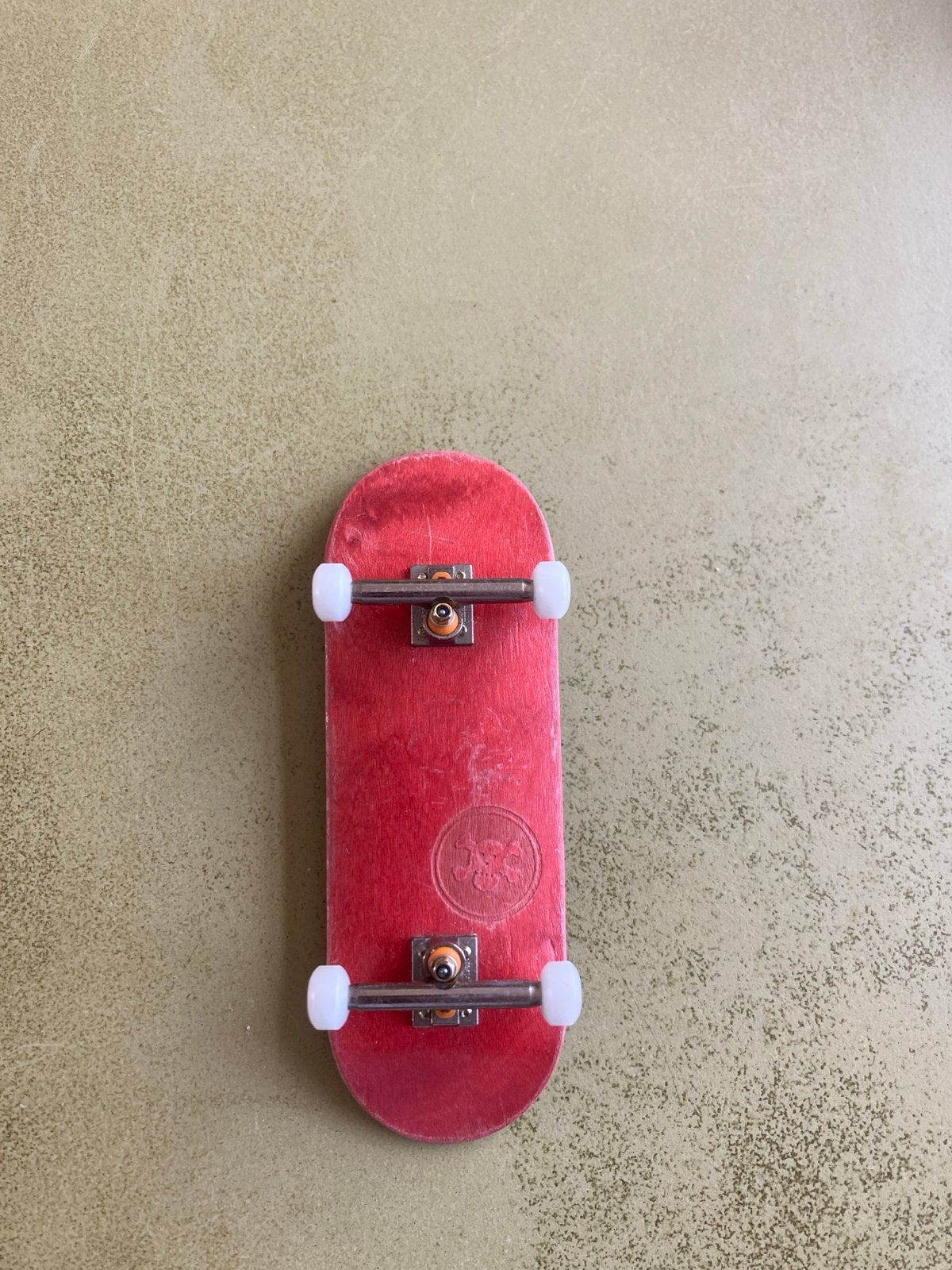 “SICK”Rood Fingerboard black river,BR 32mm conplete, Ophalen, Gebruikt, Skateboard