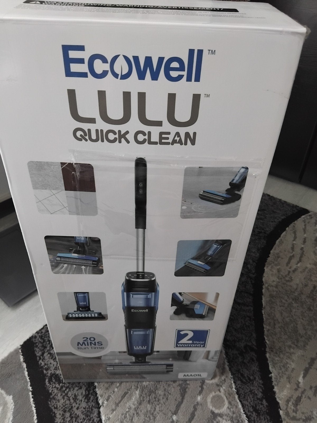Stofzuiger ecowell vloerreiniger, Ophalen of Verzenden