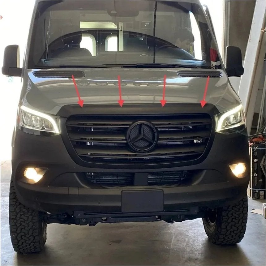 Motorkap spoiler Sprinter va 2018 W907, Ophalen, Voor, Mercedes-Benz, Nieuw
