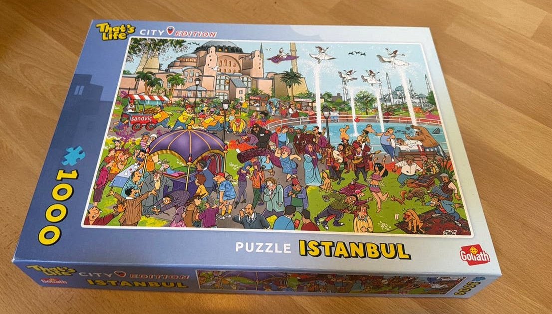 That’s life 1000 stukjes Istanbul, Ophalen of Verzenden, 500 t/m 1500 stukjes, Zo goed als nieuw, Legpuzzel