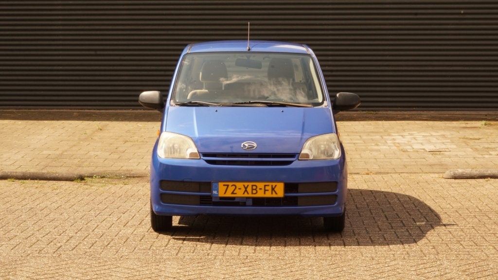 Daihatsu Cuore 1.0 5D 2007 Blauw, Auto's, Stof, 600 kg, Beige, Cuore