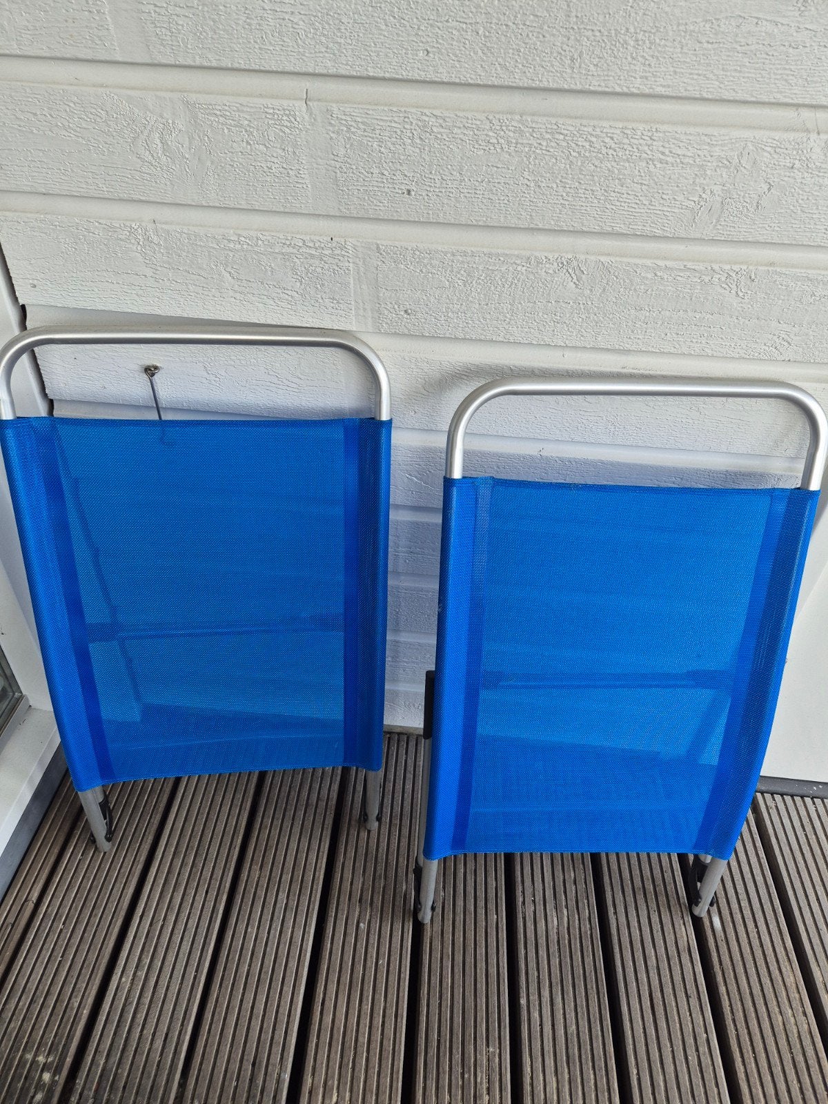 Dukdalf select Voetsteunen - Set van 2, Blauw, Caravans en Kamperen, Ophalen, Zo goed als nieuw