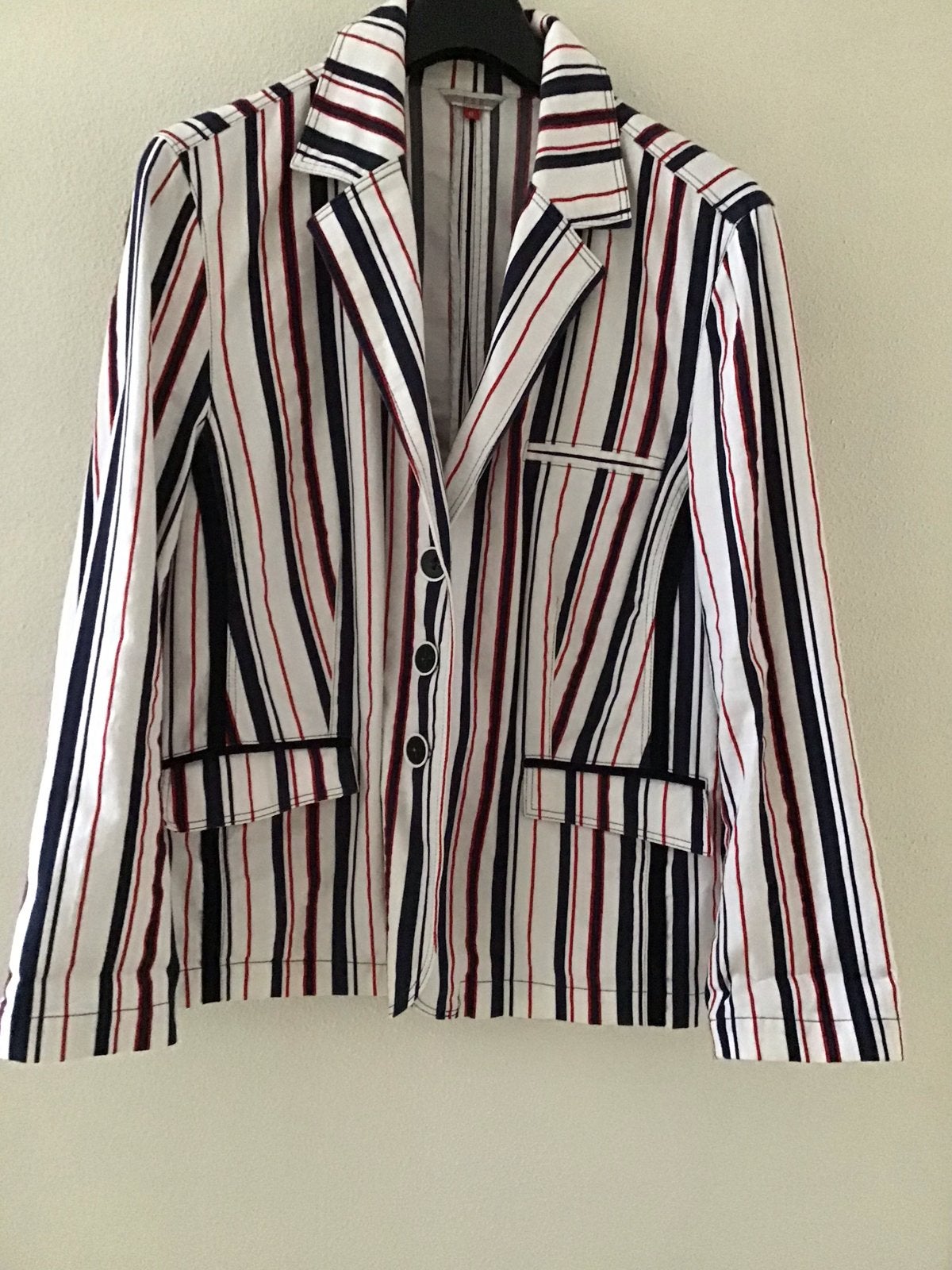 FSR Collection gestreept jasje - Maat 48 als nieuw wasbaar, Meerkleurig, Maat 46/48 (XL) of groter, Ophalen of Verzenden, Zo goed als nieuw