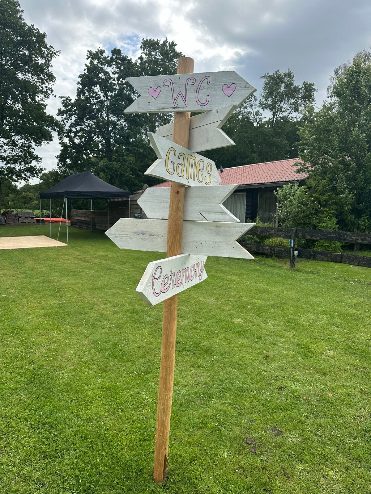 Pallet meubels en decoratie voor evenementen, bruiloft, Ophalen, Gebruikt