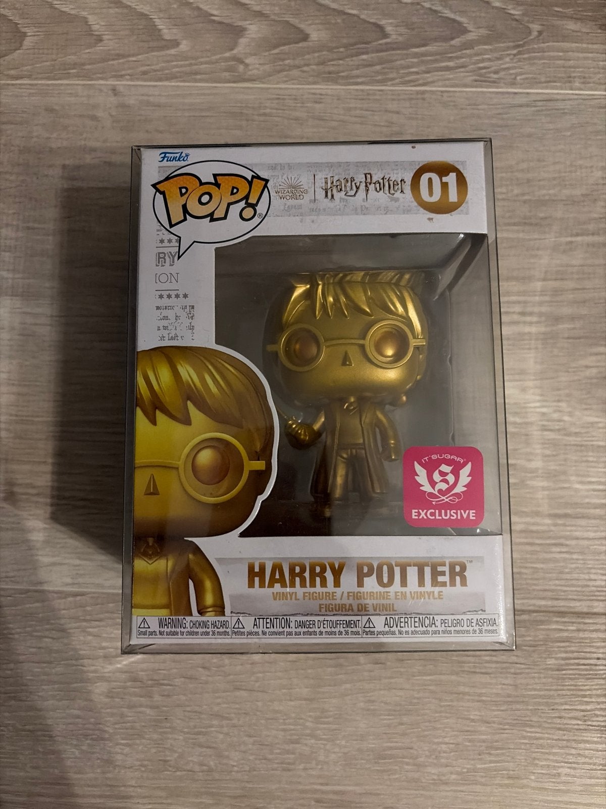 Funko Pop! Harry Potter Goud Exclusief IT Sugar, Ophalen, Nieuw