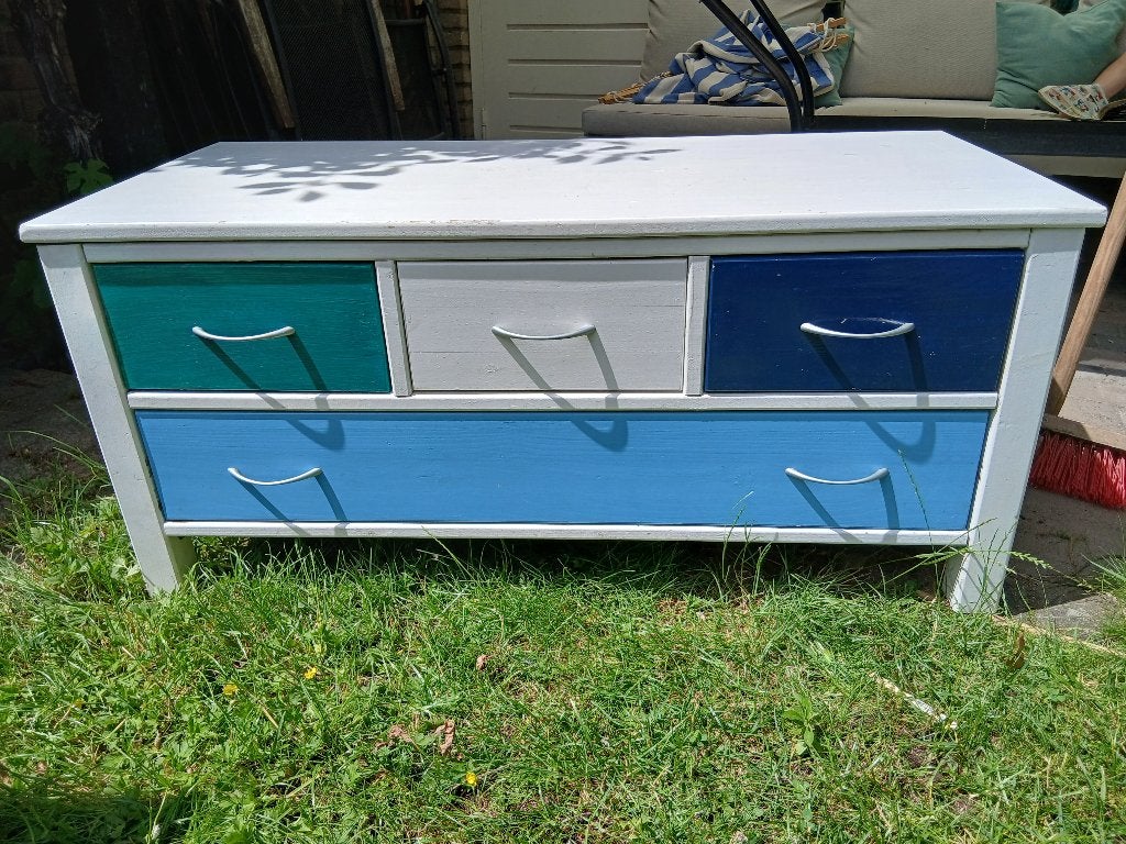 Tafel/bankje gratis, Tuin en Terras, Tuinbanken, Ophalen, Gebruikt, Hout