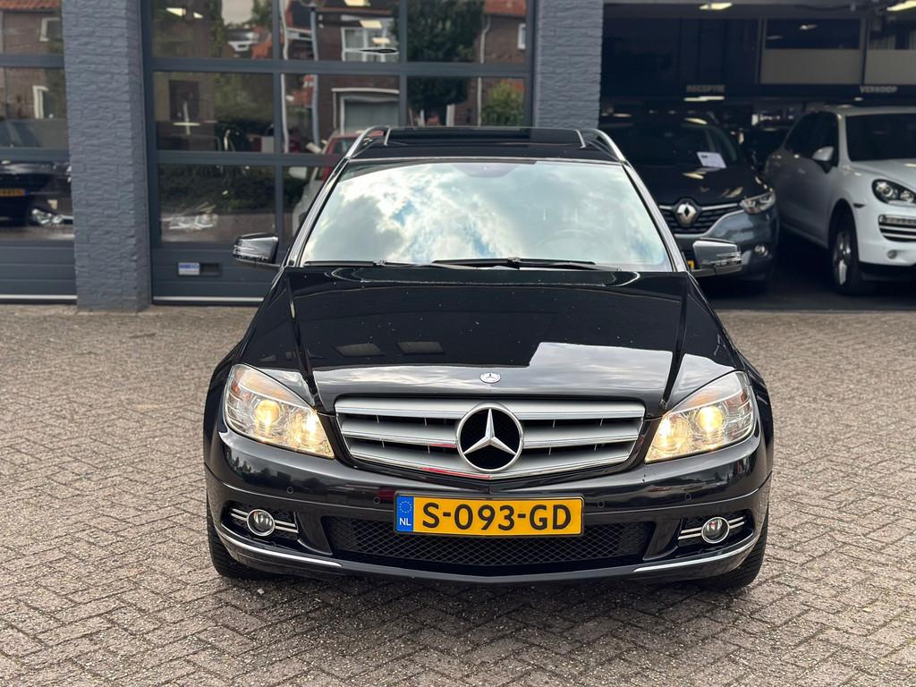 Mercedes-Benz C-klasse Estate 180 K BlueEFFICIENCY Xenon|Pan, Auto's, Mercedes-Benz, Automaat, Achterwielaandrijving, Zwart, 14 km/l
