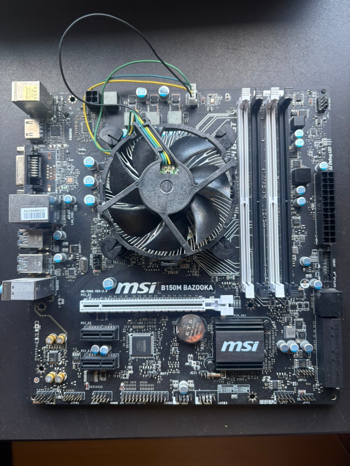 Moederbord en cpu set I5 6400/Msi b150m, Computers en Software, Ophalen, Gebruikt, Intel, DDR4