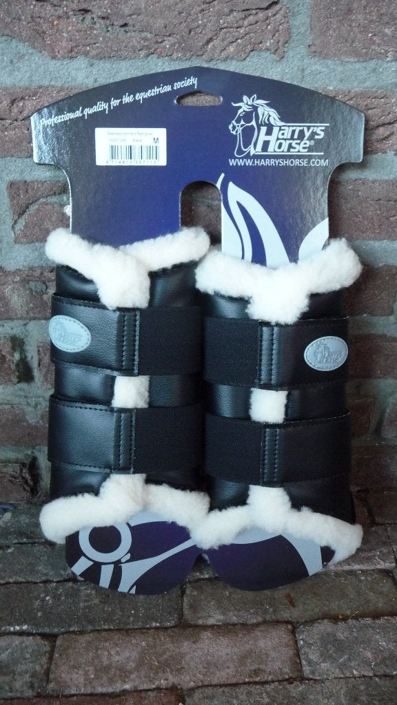 Beenbeschermers Harry's Horse Flextrainers Zwart M, Rijden, Nieuw, Ophalen of Verzenden, Harry's Horse