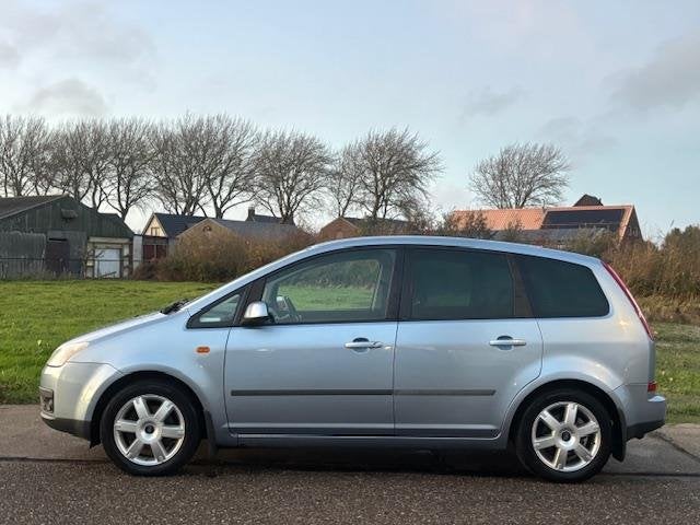 Ford Focus C-Max 1.8-16V Futura ECC LMV 16" Apple Carplay Cr, Voorwielaandrijving, Gebruikt, Zwart, 4 cilinders