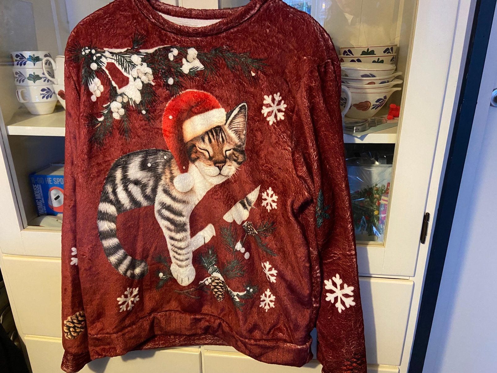 Kersttrui voor 7,50 !!!, Ophalen of Verzenden, Zo goed als nieuw, Maat 38/40 (M), Rood