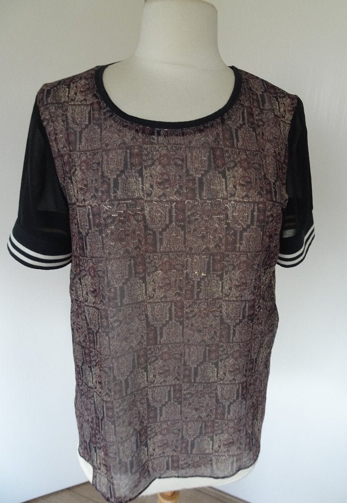 TOP VAN SCOTCH & SODA MAAT M, Maat 38/40 (M), Meerkleurig, Scotch & Soda, Ophalen of Verzenden