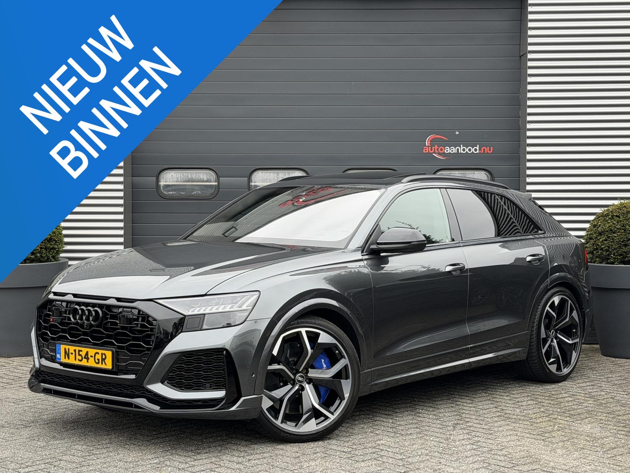 Audi RS Q8 4.0 TFSI RS Q8 quattro | Akrapovic | RS Dynamic |, Gebruikt, 600 pk, Bedrijf, Vierwielaandrijving