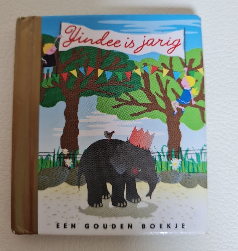 Gouden boekje mini Yindee is jarig, Verzenden, Gelezen, 1 tot 2 jaar