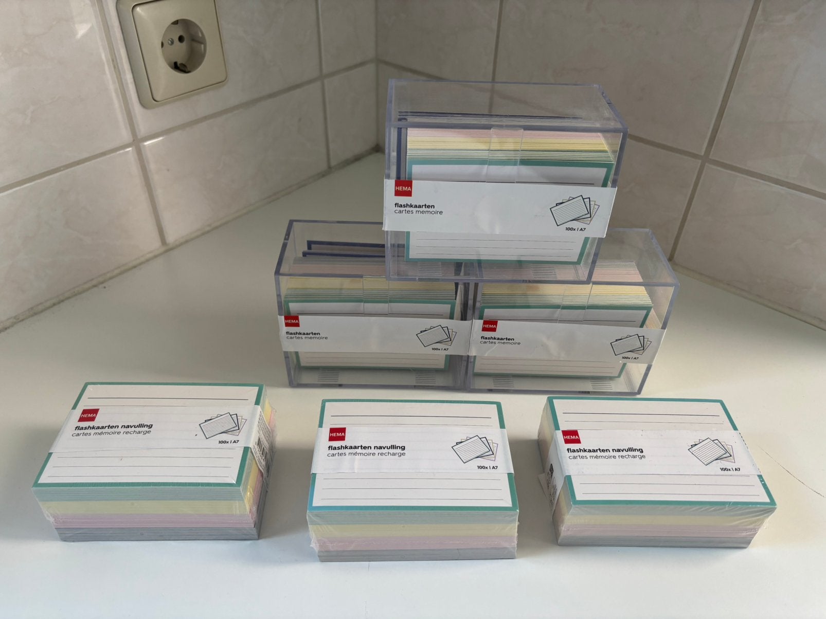 Flascards, Ophalen of Verzenden, Nieuw