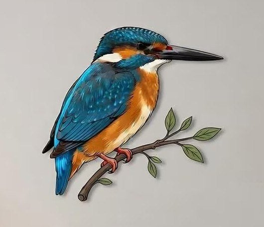ijsvogel ( metaal decoratie ), Verzenden, Nieuw