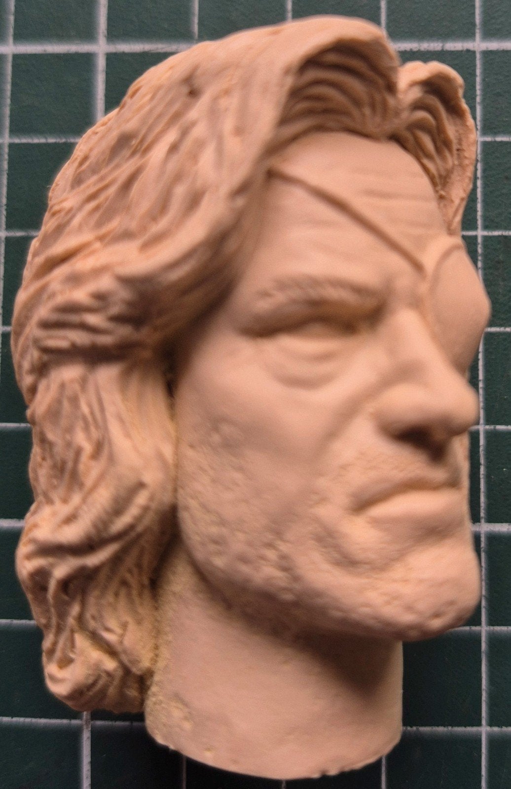 "Snake Plissken" resin cast 1:6 figure head unpainted., Ophalen of Verzenden, Nieuw, Groter dan 1:35, Figuur of Figuren