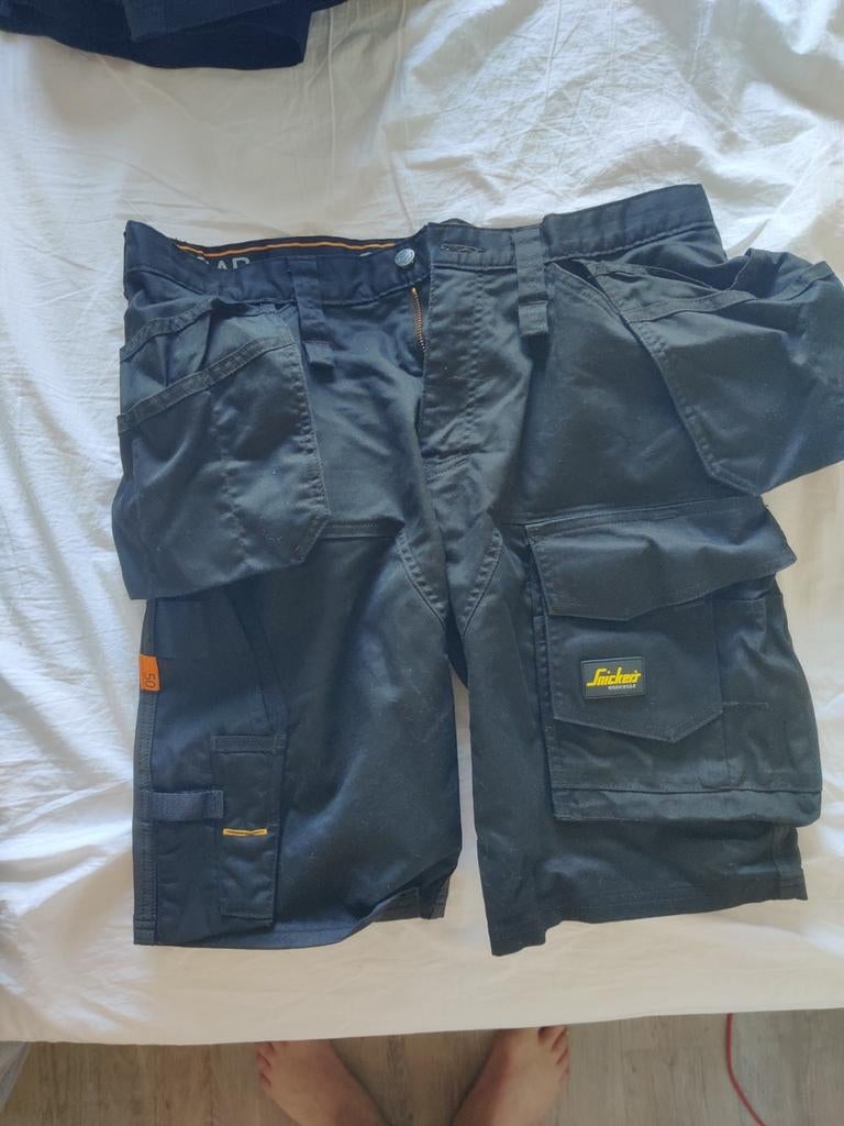 Snickers korte werkbroek 6141 maat 50, Tuin en Terras, Werkkleding, Gebruikt, Heren, Ophalen of Verzenden, Snickers